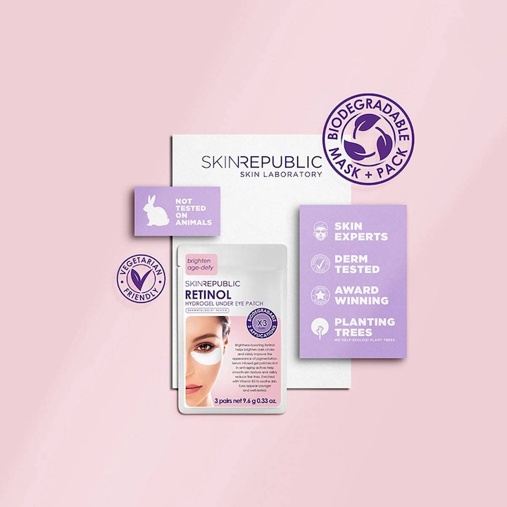 Image du produit Skin Republic Le rétinol sous le timbre oculaire (Patchs)
