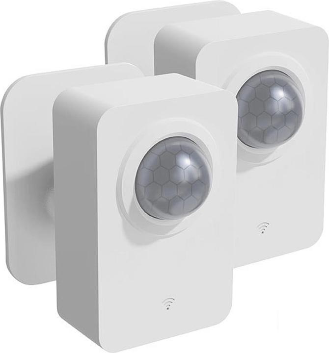 Produktbild Luminea 2er-Set ZigBee-PIR-Bewegungsmelder (8 m)