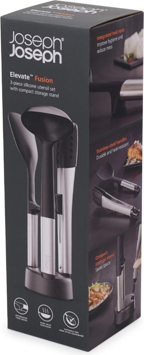 Actual product image Joseph Joseph Kitchen utensil set with stand Elevate Fusion