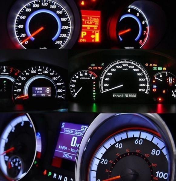 Actual product image Hermex 2x T5 1 LED bulb for speedometer instrument dashboard switch - Yellow