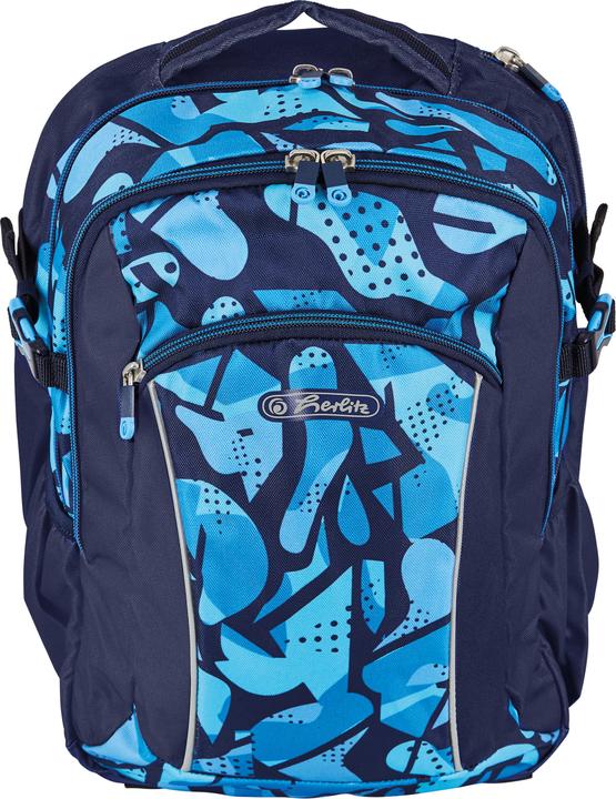 Immagine prodotto Herlitz Zaino scuola primaria Ultimate Empty CamoBlue (24 l)