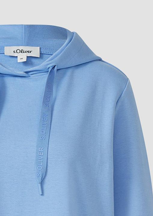Produktbild s.Oliver Sweatshirt Sweatshirt im Relaxed Fit mit Seitenschlitz (36)