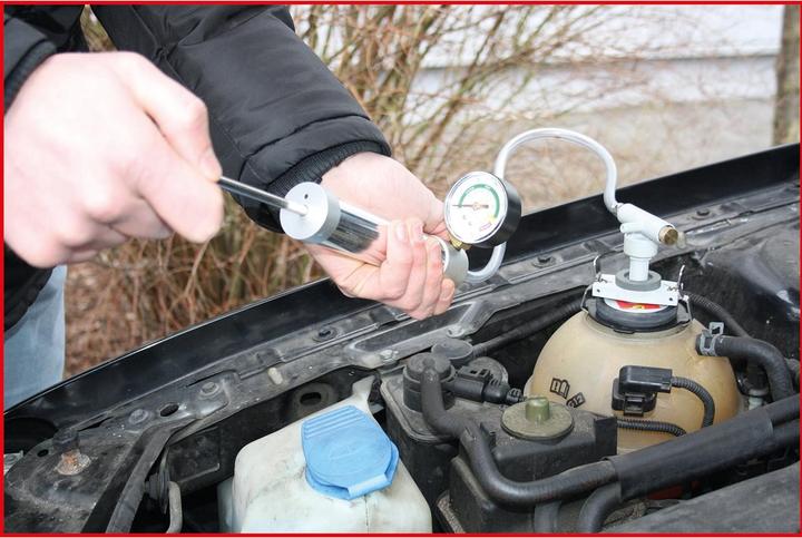 Actual product image KS Tools Universal cooling system diagnostic service set, 12 pcs