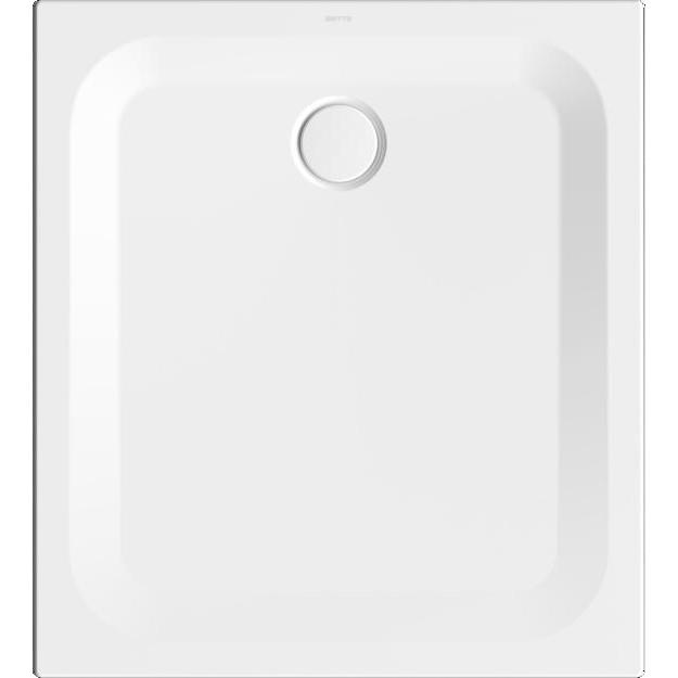 Bette, Duschwanne, Ultra Rechteck-Duschwanne mit Antirutsch Sense 1000x900x25mm, weiss, 1660-000AS