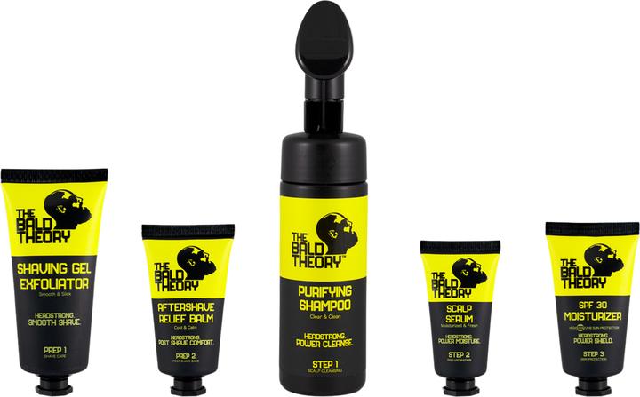 Produktbild The Bald Theory 5er Set (Haarpflege Set, Körperpflegeset)