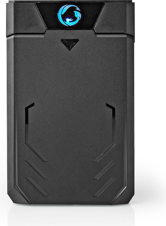 Immagine prodotto Nedis Contenitore per disco rigido da 2,5 pollici SATA II connessione USB 3.1 USB Type-A Alluminio / (2.5")