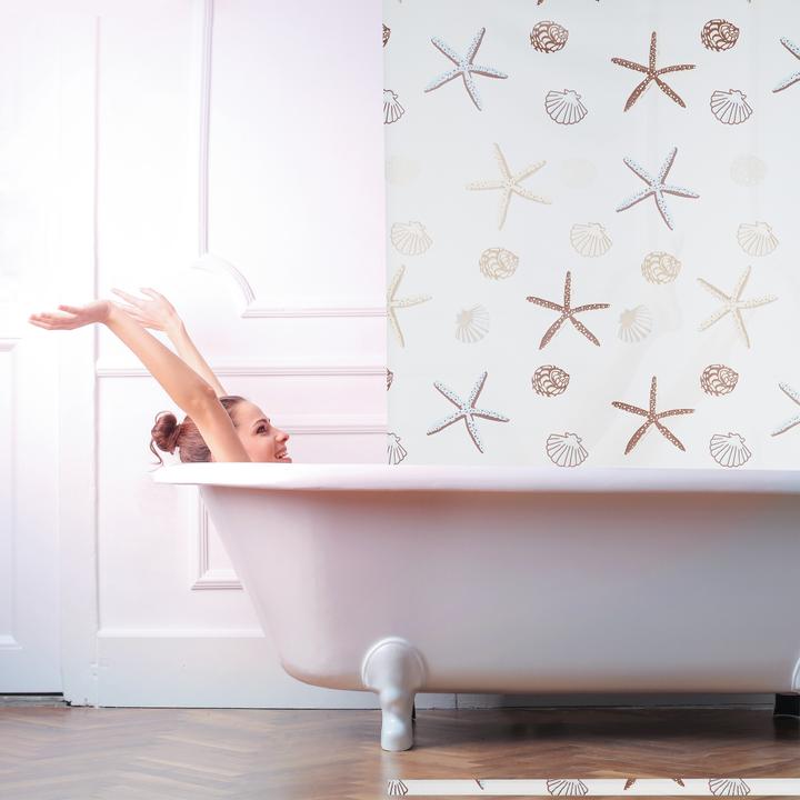 Image du produit Relaxdays Store de douche Océan (100 x 5 x 240 cm)