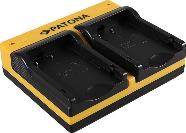 Immagine prodotto Patona Caricabatterie doppio per Pentax D-LI109 K K2 K-2 K30 K50 K-50 K500 K-500 KR incluso cavo micro-USB (Caricabatterie per fotocamere)