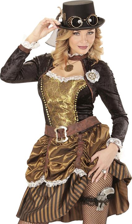 Actual product image Widmann Steampunk Top Hat Glasses