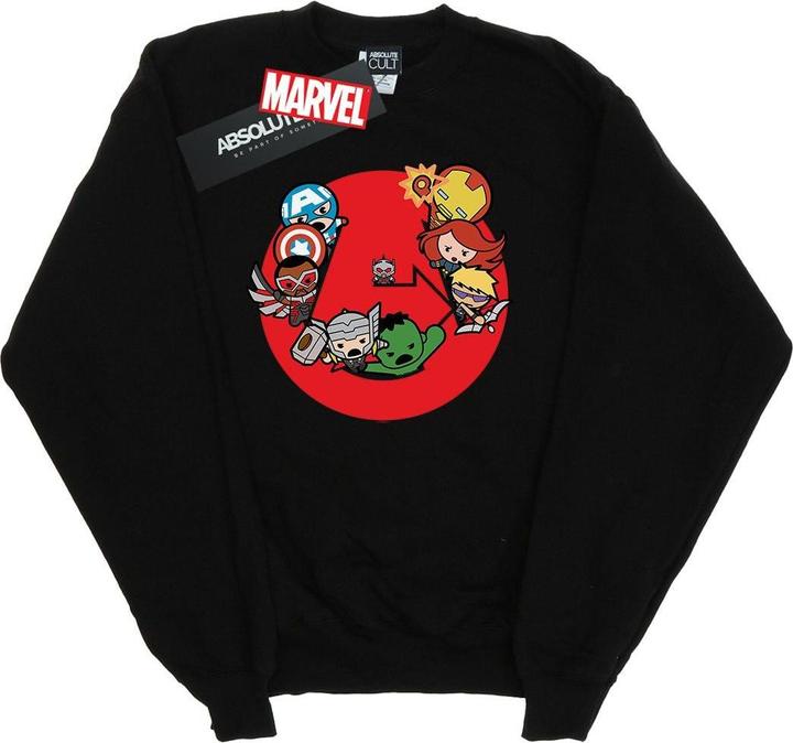 Image du produit - Sweat KAWAII AVENGERS READY STEADY WAR - Homme (XL)