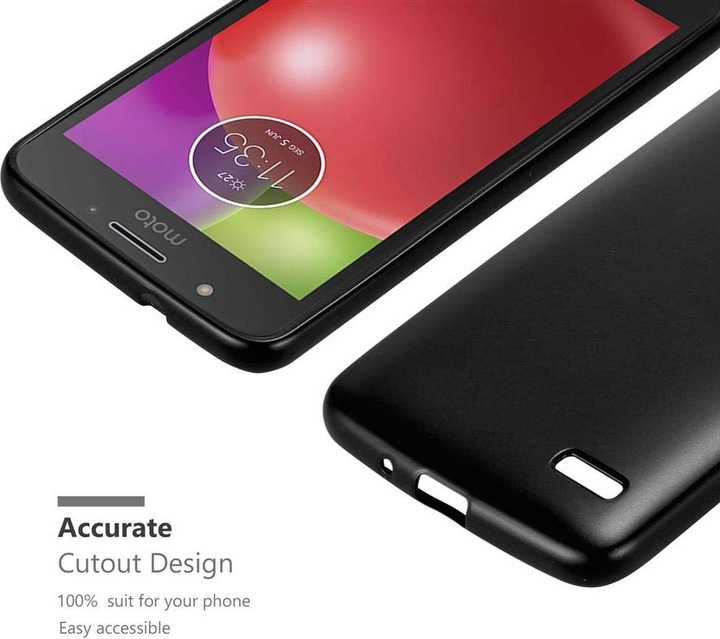 Produktbild Cadorabo TPU Matt Metallic Cover (Motorola Moto E4)