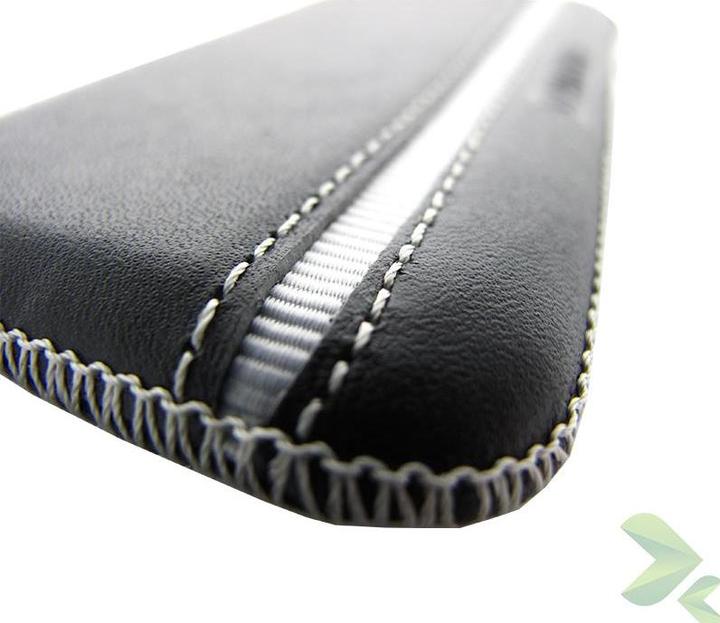 Produktbild Valenta Pocket Stripe - Leder-Schutzhülle (schwarz) (Sony Xperia Z, Samsung Galaxy S5, Sony Xperia M2)