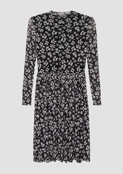 Produktbild s.Oliver Kleid Gemustertes Kleid aus unterlegtem Mesh (164)