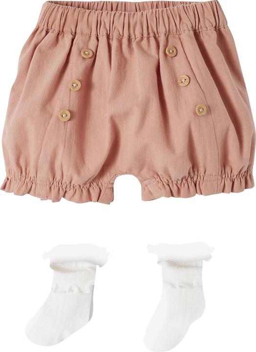 Produktbild Vertbaudet Mädchen Baby-Set: Shorts & Socken (74)
