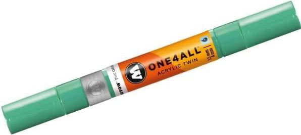 Produktbild Molotow Marqueur pour Maquettes - One4All Twin - Acrylique Calypso Moyen - 1,5/4mm - -234 - 15 cm (Calypso Mittel, 4 mm, 1 x)