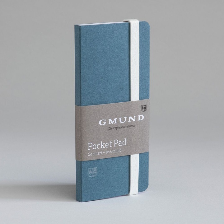 Image du produit Gmund Pocket Pad (6,7 x 13,8 cm, Blanc, Couverture rigide)