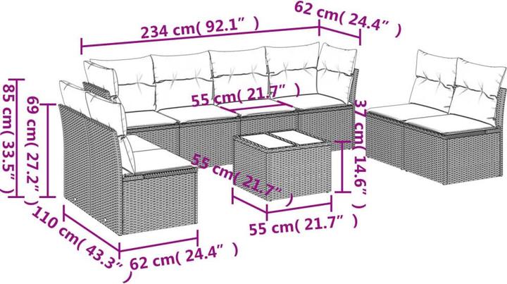 Produktbild vidaXL Averi