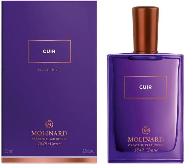 Actual product image Molinard Cuir Eau de Parfum 75ml BNIB (Eau de parfum, 75 ml)