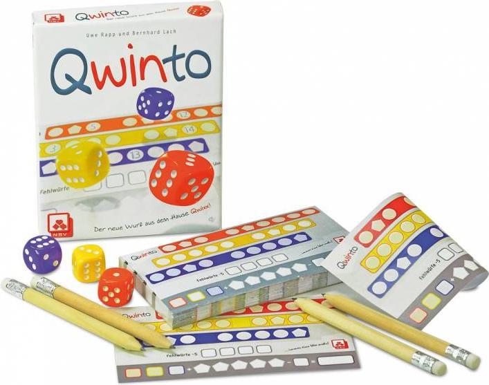 Actual product image NSV Qwinto (German, English, French, Italian)