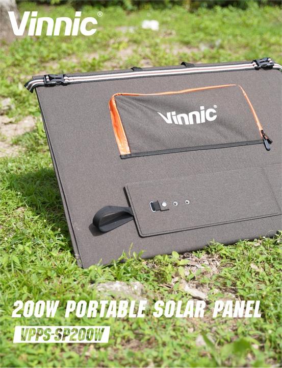 Actual product image Vinnic Solar Panel (200 W, 8.70 kg)