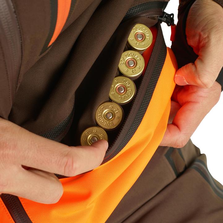 Produktbild Solognac Jagdjacke Regenjacke Renfort 900 orange/braun (M)