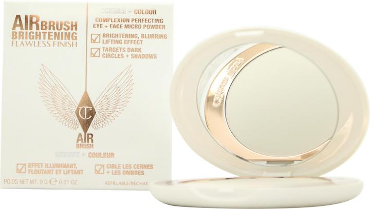 Charlotte Tilbury Brightening powder Airbrush Brightening Flawless Finish (Micro Powder) 9 g - (Fair - Medium)