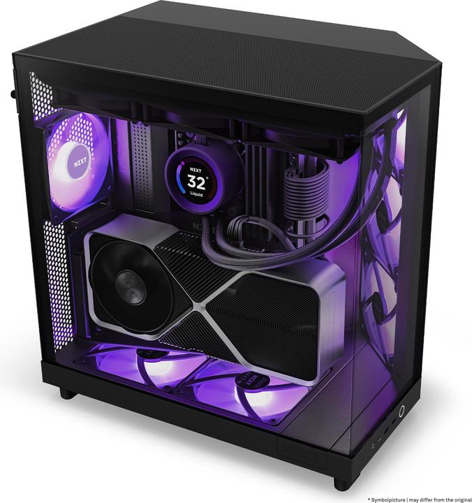 Image du produit NZXT H6 Flow RGB (ATX, mATX, Mini-ITX)