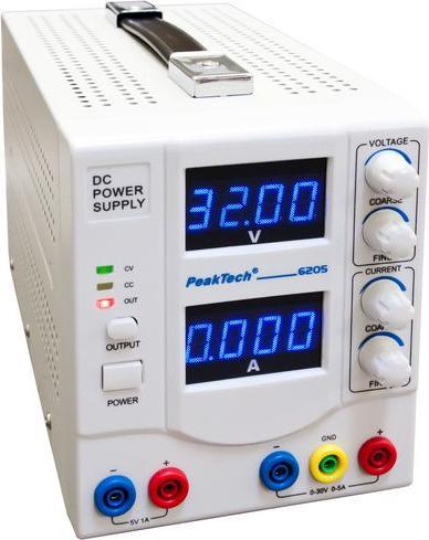Image du produit Peaktech P 6205 Alimentation linéaire de laboratoire