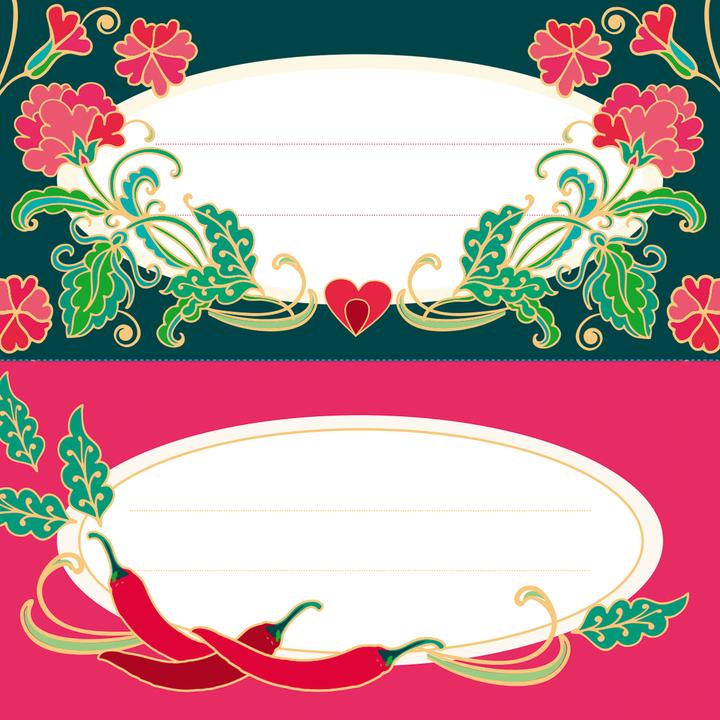 Actual product image Kitchen labels - Persiana Everyday