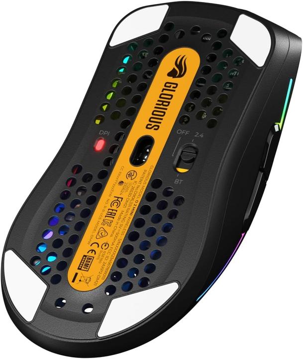 Actual product image Glorious Model O 2 Mini Wireless - Matte Black (Cable, Wireless)