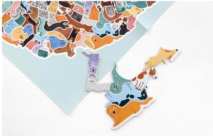 Immagine prodotto 299 cani e 1 gatto (300 pezzi)