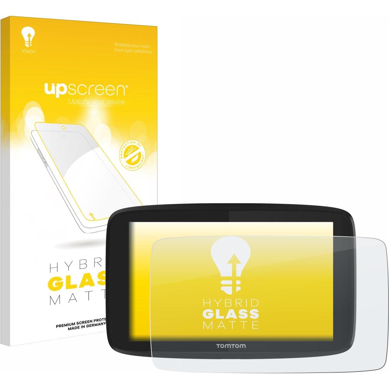 upscreen, Fahrzeug Navigation Zubehör, Schutzglas Schutzfolie Glas Folie Displayschutz matt