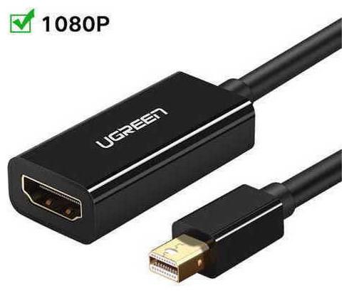 Immagine prodotto Ugreen Adattatore da Mini Display Port a HDMI 4K (Mini DP, HDMI, 25 cm)