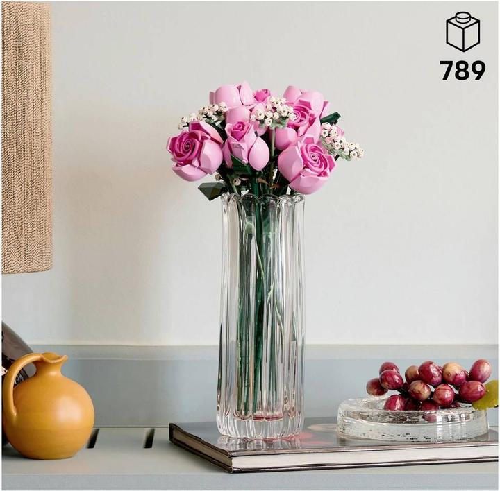 Image du produit LEGO Bouquet de roses roses (10374, LEGO Botanical)