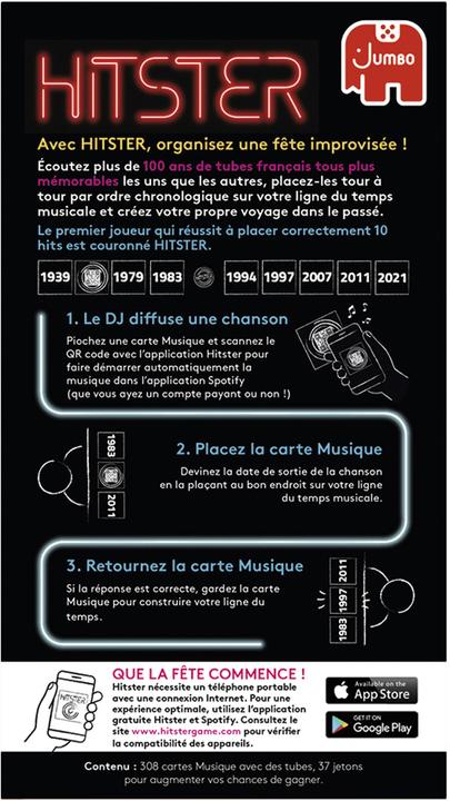 Produktbild Dujardin Hitster 100% chansons françaises (Französisch)