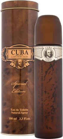 Actual product image Cuba Original Gold EDT eau de toilette 100ml (Eau de toilette, 100 ml)
