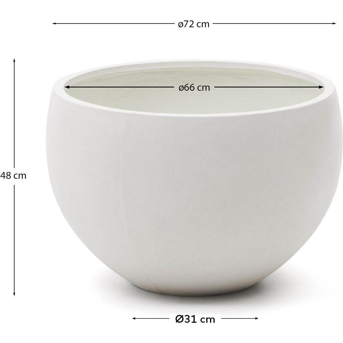 Thumbnail - Kave Home, Blumentopf, Grau