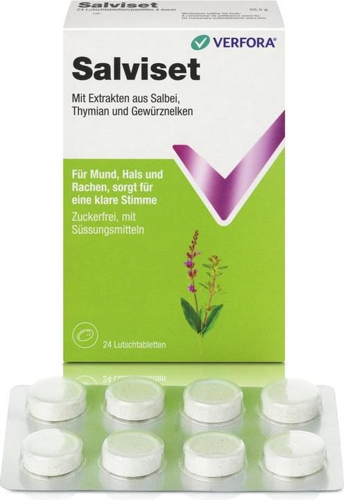Immagine prodotto Salviset Pastiglie per bocca e gola (24 Pezzo/i)