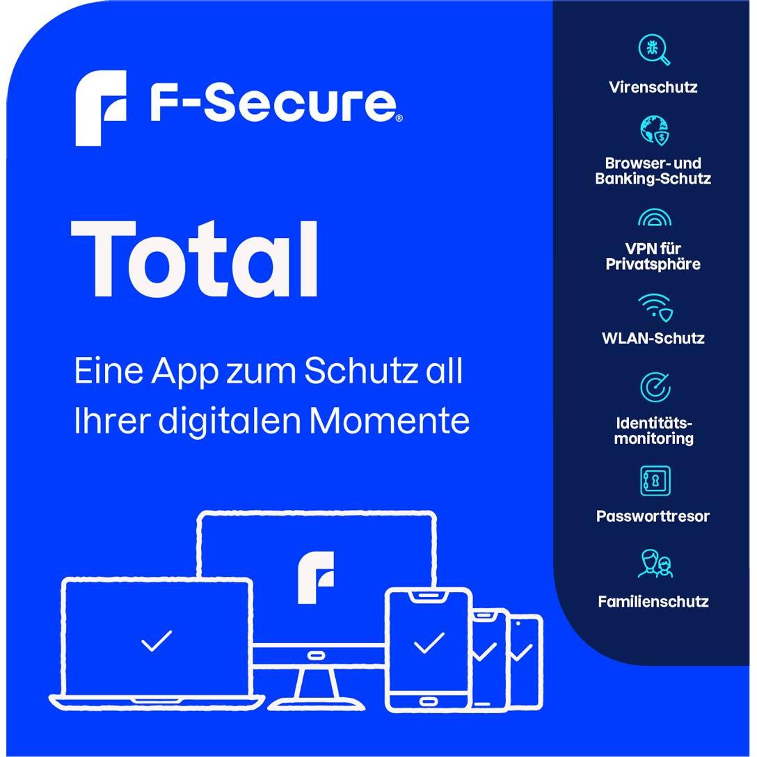 F-Secure Total für Android & iOS & Windows & Mac OS