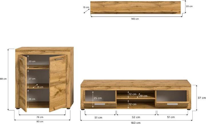 Produktbild Xonox Home Jam (255 x 35 x 159 cm)