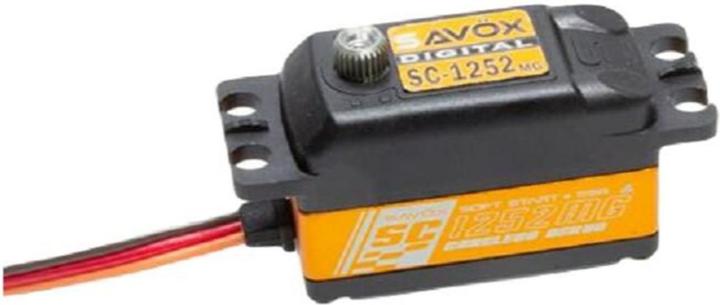 Image du produit Savöx Low Profile Servo SC-1252MG+ Digital, réducteur en métal, 7 kg