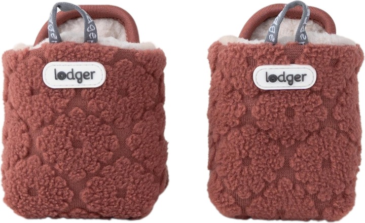 Produktbild Lodger Hausschuhe Fleece Folklore Rosewood 0-3 Mt. (62/68)