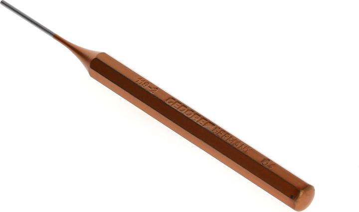 Produktbild Gedore Splinttreiber, 1-teilig, 2 mm, Stahl/Lackierung, Silber/Kupfer (30 mm)