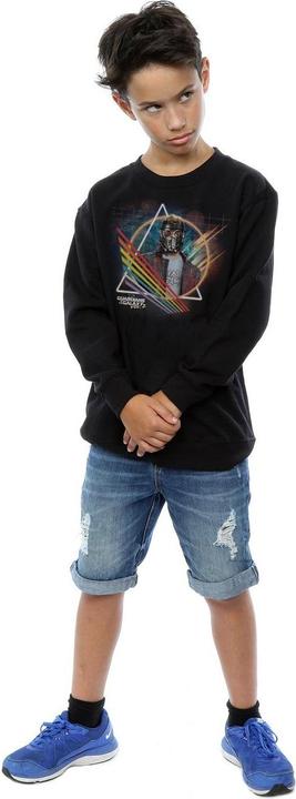 Actual product image Boys Guardians Of The Galaxy Neon Star Lord Masked Sweatshirt (128)