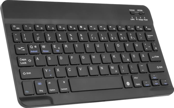 Produktbild Cazy Tastatur Hülle Kompatibel mit Samsung Galaxy Tab A9+ - Schutz Etui mit magnetisch Abnehmbarer (DE, Samsung Galaxy Tab A9+)