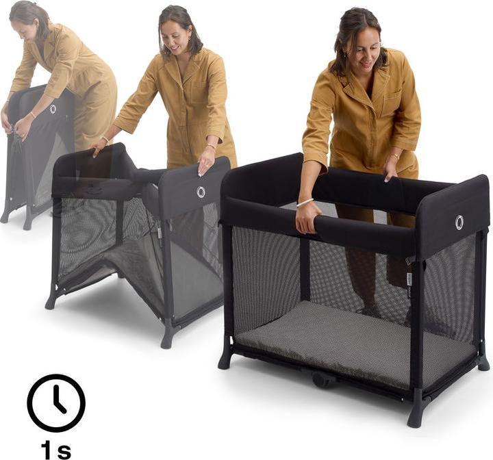 Produktbild Bugaboo Stardust Reisebett, Midnight Black