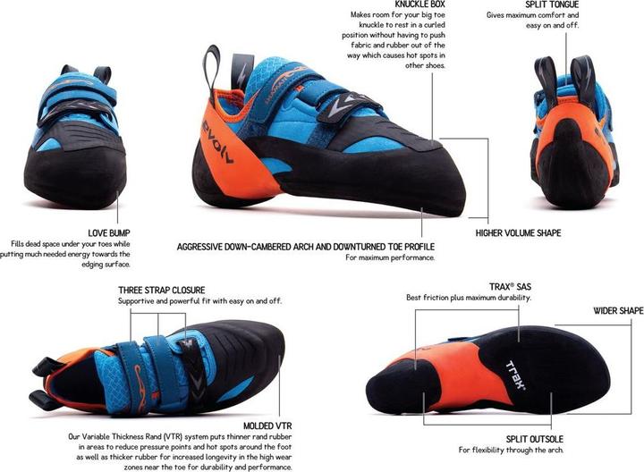 Produktbild Evolv Herren Shaman Kletterschuhe (40.5)