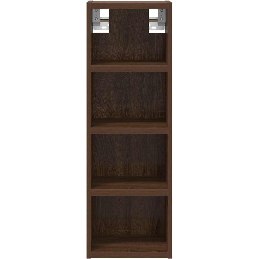 VidaXL, Regal, Hängeschrank Braun Eichen-Optik 20x29,5x60 cm Holzwerkstoff