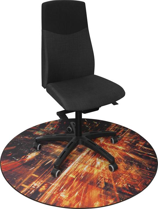 Produktbild Deltaco GAMING GAM-126 Stuhlunterlage für Gaming- und Bürostühle zur Schonung des Bodens (L x B x (110 x 110 cm)