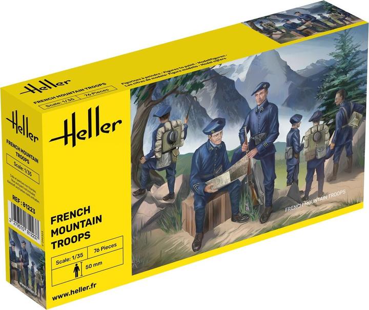 Actual product image Heller French Mountain Troops